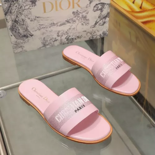 Cheap Christian Dior Slippers For Women #1329191 Replica Wholesale [$80.00 USD] [ITEM#1329191] on Replica Christian Dior Slippers