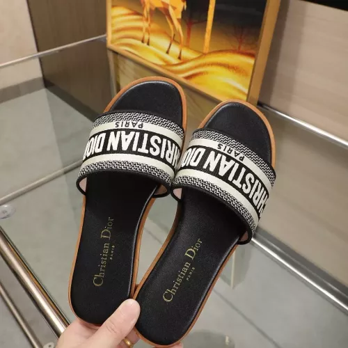 Cheap Christian Dior Slippers For Women #1329193 Replica Wholesale [$80.00 USD] [ITEM#1329193] on Replica Christian Dior Slippers