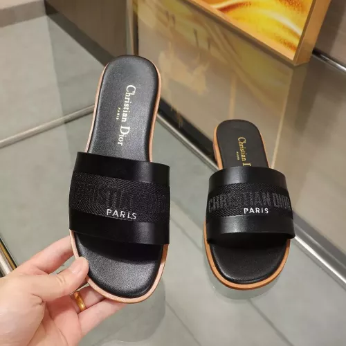 Cheap Christian Dior Slippers For Women #1329194 Replica Wholesale [$80.00 USD] [ITEM#1329194] on Replica Christian Dior Slippers