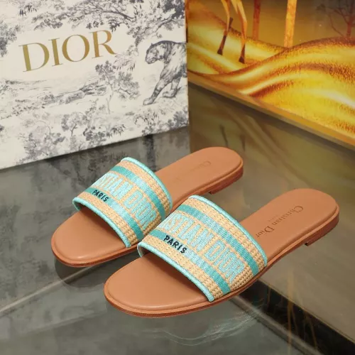 Cheap Christian Dior Slippers For Women #1329198 Replica Wholesale [$80.00 USD] [ITEM#1329198] on Replica Christian Dior Slippers