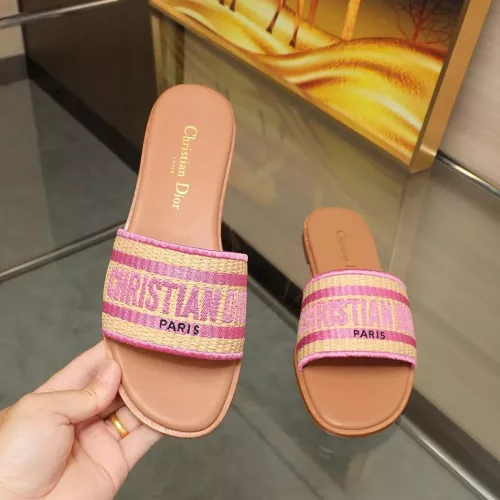 Cheap Christian Dior Slippers For Women #1329199 Replica Wholesale [$80.00 USD] [ITEM#1329199] on Replica Christian Dior Slippers