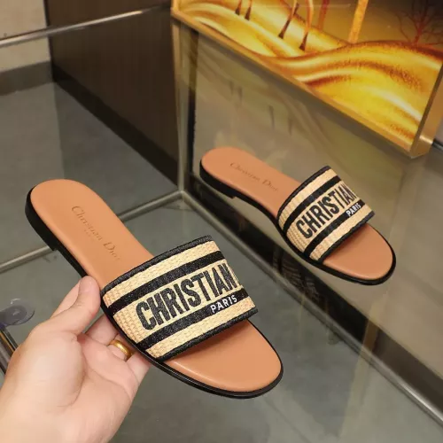 Cheap Christian Dior Slippers For Women #1329200 Replica Wholesale [$80.00 USD] [ITEM#1329200] on Replica Christian Dior Slippers