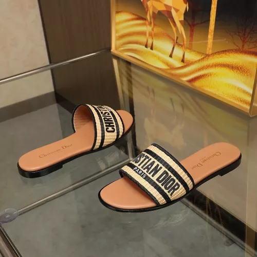 Cheap Christian Dior Slippers For Women #1329200 Replica Wholesale [$80.00 USD] [ITEM#1329200] on Replica Christian Dior Slippers