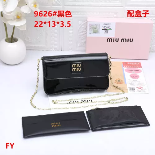 Cheap MIU MIU Messenger Bags For Women #1329470 Replica Wholesale [$27.00 USD] [ITEM#1329470] on Replica MIU MIU Messenger Bags