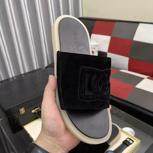 Cheap Dolce &amp; Gabbana D&amp;G Slippers For Men #1329532 Replica Wholesale [$52.00 USD] [ITEM#1329532] on Replica Dolce &amp; Gabbana D&amp;G Slippers