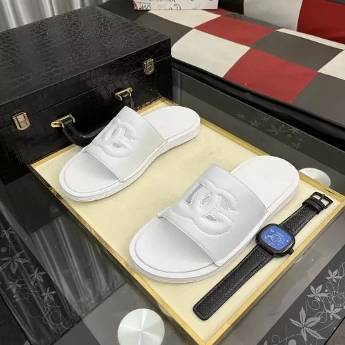 Cheap Dolce &amp; Gabbana D&amp;G Slippers For Men #1329533 Replica Wholesale [$52.00 USD] [ITEM#1329533] on Replica Dolce &amp; Gabbana D&amp;G Slippers