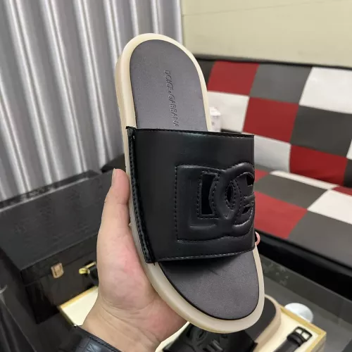 Cheap Dolce &amp; Gabbana D&amp;G Slippers For Men #1329536 Replica Wholesale [$52.00 USD] [ITEM#1329536] on Replica Dolce &amp; Gabbana D&amp;G Slippers