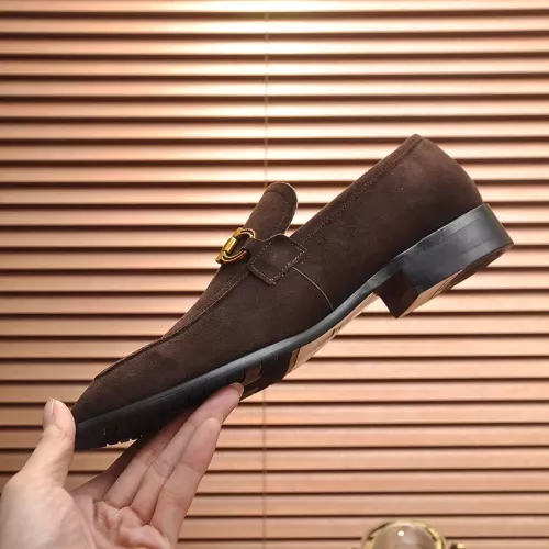 Cheap Salvatore Ferragamo Leather Shoes For Men #1329544 Replica Wholesale [$98.00 USD] [ITEM#1329544] on Replica Salvatore Ferragamo Leather Shoes