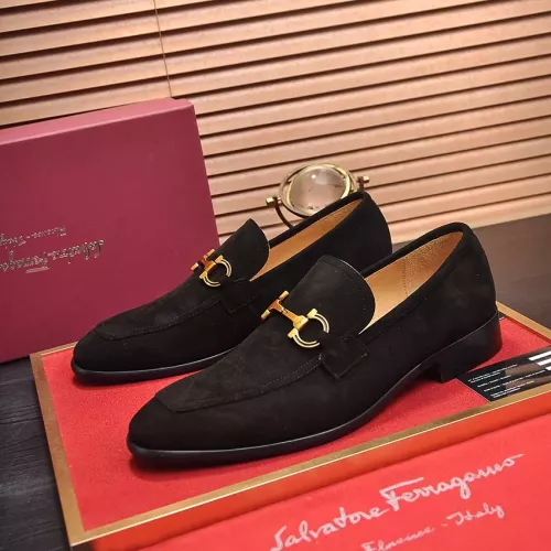 Salvatore Ferragamo Leather Shoes For Men #1329545
