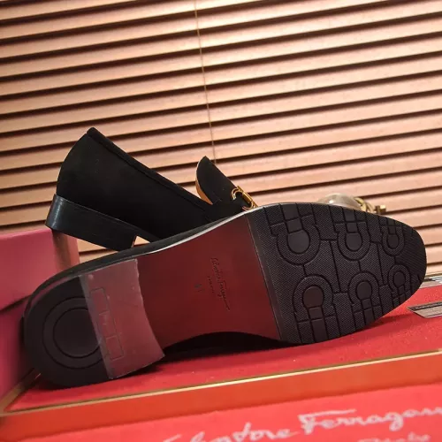 Cheap Salvatore Ferragamo Leather Shoes For Men #1329545 Replica Wholesale [$98.00 USD] [ITEM#1329545] on Replica Salvatore Ferragamo Leather Shoes