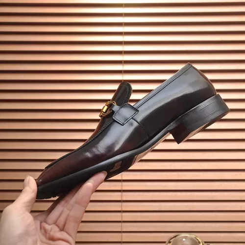 Cheap Salvatore Ferragamo Leather Shoes For Men #1329546 Replica Wholesale [$98.00 USD] [ITEM#1329546] on Replica Salvatore Ferragamo Leather Shoes