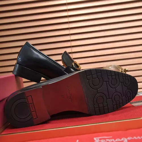 Cheap Salvatore Ferragamo Leather Shoes For Men #1329547 Replica Wholesale [$98.00 USD] [ITEM#1329547] on Replica Salvatore Ferragamo Leather Shoes