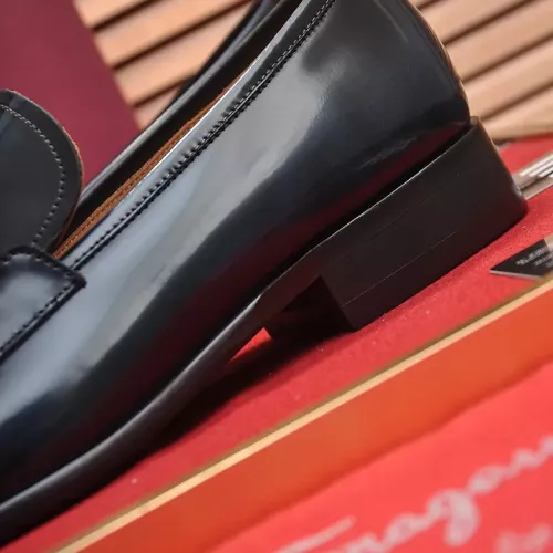Cheap Salvatore Ferragamo Leather Shoes For Men #1329547 Replica Wholesale [$98.00 USD] [ITEM#1329547] on Replica Salvatore Ferragamo Leather Shoes