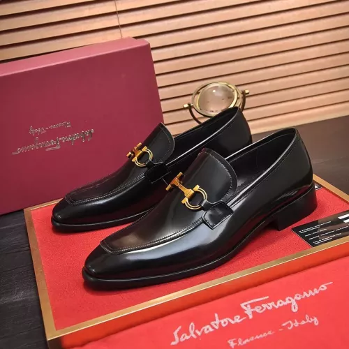 Salvatore Ferragamo Leather Shoes For Men #1329548