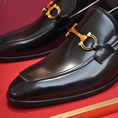 Cheap Salvatore Ferragamo Leather Shoes For Men #1329548 Replica Wholesale [$98.00 USD] [ITEM#1329548] on Replica Salvatore Ferragamo Leather Shoes