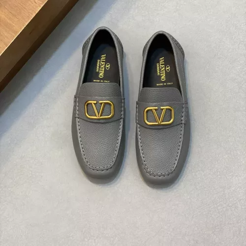 Cheap Valentino Leather Shoes For Men #1329566 Replica Wholesale [$115.00 USD] [ITEM#1329566] on Replica Valentino Leather Shoes