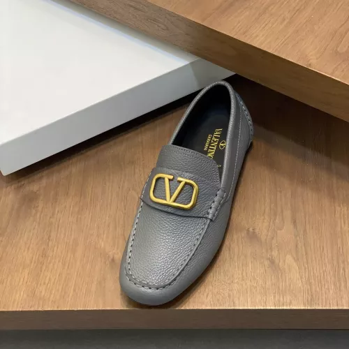 Cheap Valentino Leather Shoes For Men #1329566 Replica Wholesale [$115.00 USD] [ITEM#1329566] on Replica Valentino Leather Shoes