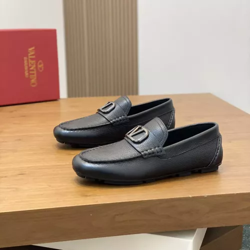 Cheap Valentino Leather Shoes For Men #1329568 Replica Wholesale [$115.00 USD] [ITEM#1329568] on Replica Valentino Leather Shoes