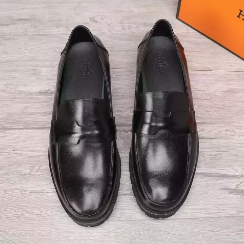 Cheap Hermes Leather Shoes For Men #1329631 Replica Wholesale [$96.00 USD] [ITEM#1329631] on Replica Hermes Leather Shoes