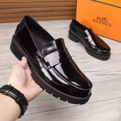 Cheap Hermes Leather Shoes For Men #1329632 Replica Wholesale [$96.00 USD] [ITEM#1329632] on Replica Hermes Leather Shoes