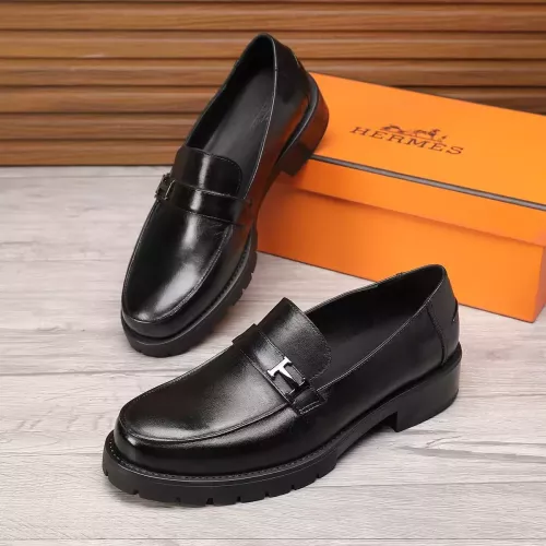 Cheap Hermes Leather Shoes For Men #1329633 Replica Wholesale [$96.00 USD] [ITEM#1329633] on Replica Hermes Leather Shoes
