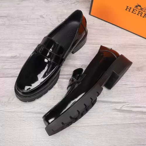 Cheap Hermes Leather Shoes For Men #1329634 Replica Wholesale [$96.00 USD] [ITEM#1329634] on Replica Hermes Leather Shoes