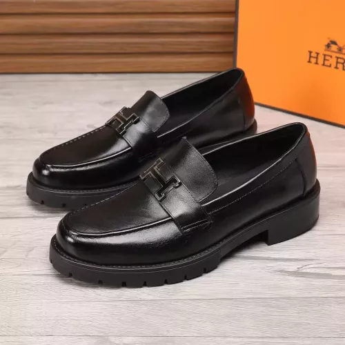 Cheap Hermes Leather Shoes For Men #1329635 Replica Wholesale [$96.00 USD] [ITEM#1329635] on Replica Hermes Leather Shoes