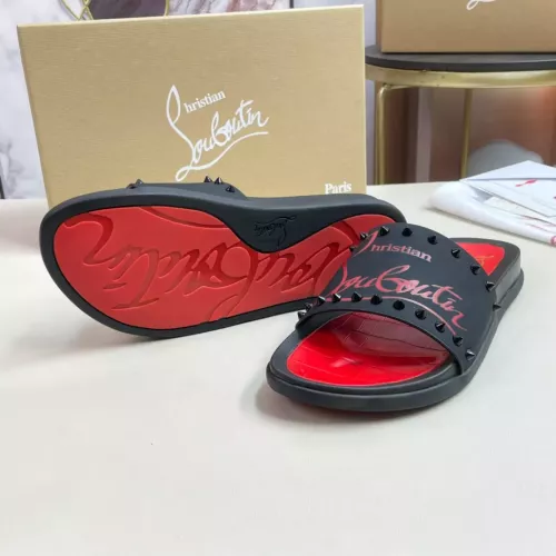 Cheap Christian Louboutin CL Slippers For Men #1329703 Replica Wholesale [$60.00 USD] [ITEM#1329703] on Replica Christian Louboutin CL Slippers