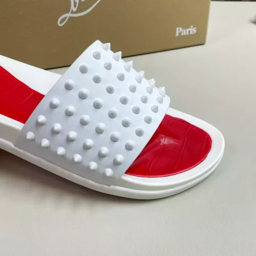 Cheap Christian Louboutin CL Slippers For Men #1329706 Replica Wholesale [$60.00 USD] [ITEM#1329706] on Replica Christian Louboutin CL Slippers