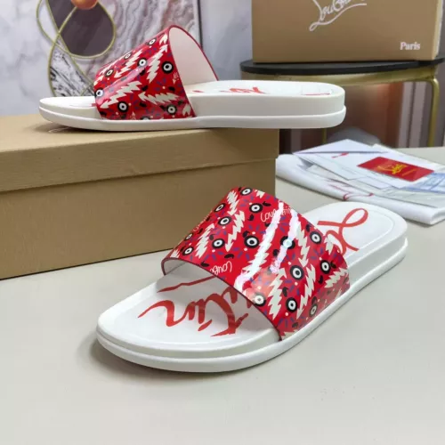 Cheap Christian Louboutin CL Slippers For Men #1329712 Replica Wholesale [$52.00 USD] [ITEM#1329712] on Replica Christian Louboutin CL Slippers
