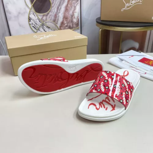 Cheap Christian Louboutin CL Slippers For Men #1329712 Replica Wholesale [$52.00 USD] [ITEM#1329712] on Replica Christian Louboutin CL Slippers