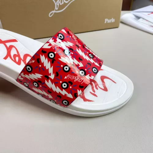 Cheap Christian Louboutin CL Slippers For Men #1329712 Replica Wholesale [$52.00 USD] [ITEM#1329712] on Replica Christian Louboutin CL Slippers