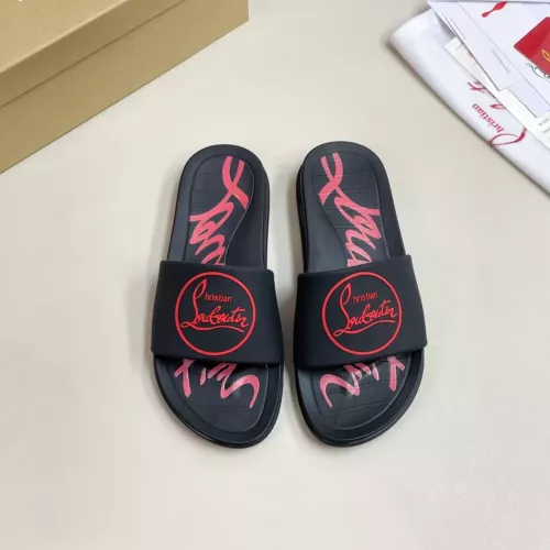 Cheap Christian Louboutin CL Slippers For Men #1329722 Replica Wholesale [$52.00 USD] [ITEM#1329722] on Replica Christian Louboutin CL Slippers