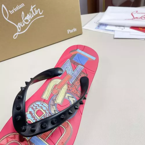 Cheap Christian Louboutin CL Slippers For Men #1329728 Replica Wholesale [$48.00 USD] [ITEM#1329728] on Replica Christian Louboutin CL Slippers