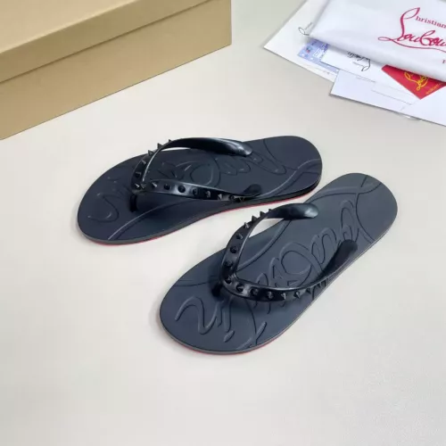Cheap Christian Louboutin CL Slippers For Men #1329732 Replica Wholesale [$45.00 USD] [ITEM#1329732] on Replica Christian Louboutin CL Slippers