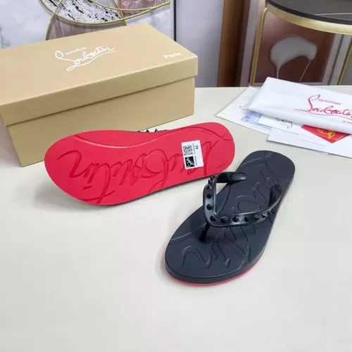 Cheap Christian Louboutin CL Slippers For Men #1329732 Replica Wholesale [$45.00 USD] [ITEM#1329732] on Replica Christian Louboutin CL Slippers