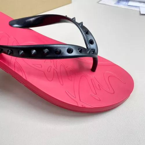 Cheap Christian Louboutin CL Slippers For Men #1329733 Replica Wholesale [$45.00 USD] [ITEM#1329733] on Replica Christian Louboutin CL Slippers
