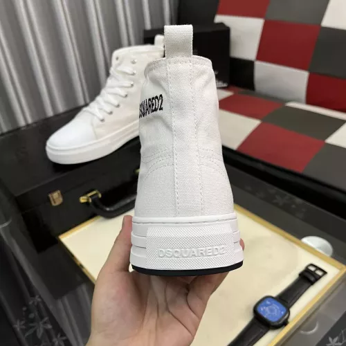 Cheap Dsquared High Tops Shoes For Men #1329749 Replica Wholesale [$82.00 USD] [ITEM#1329749] on Replica Dsquared High Tops Shoes