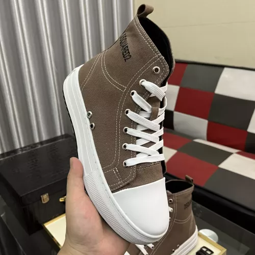 Cheap Dsquared High Tops Shoes For Men #1329750 Replica Wholesale [$82.00 USD] [ITEM#1329750] on Replica Dsquared High Tops Shoes