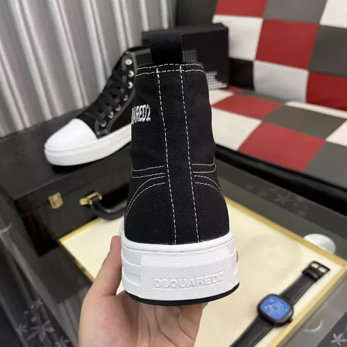 Cheap Dsquared High Tops Shoes For Men #1329752 Replica Wholesale [$82.00 USD] [ITEM#1329752] on Replica Dsquared High Tops Shoes