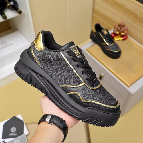 Cheap Versace Casual Shoes For Men #1329799 Replica Wholesale [$88.00 USD] [ITEM#1329799] on Replica Versace Casual Shoes