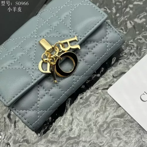 Cheap Christian Dior Card Case For Women #1329813 Replica Wholesale [$40.00 USD] [ITEM#1329813] on Replica Christian Dior Wallets