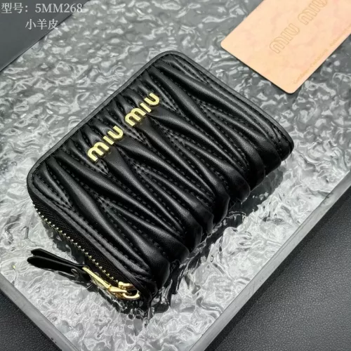 Cheap MIU MIU Card Case For Women #1329823 Replica Wholesale [$38.00 USD] [ITEM#1329823] on Replica MIU MIU Wallets