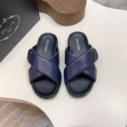 Cheap Prada Slippers For Men #1329864 Replica Wholesale [$98.00 USD] [ITEM#1329864] on Replica Prada Slippers