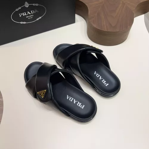 Cheap Prada Slippers For Men #1329865 Replica Wholesale [$98.00 USD] [ITEM#1329865] on Replica Prada Slippers