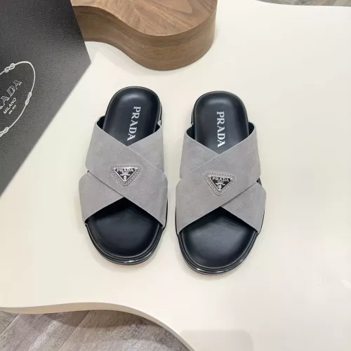 Cheap Prada Slippers For Men #1329870 Replica Wholesale [$92.00 USD] [ITEM#1329870] on Replica Prada Slippers