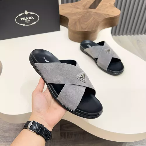 Cheap Prada Slippers For Men #1329870 Replica Wholesale [$92.00 USD] [ITEM#1329870] on Replica Prada Slippers