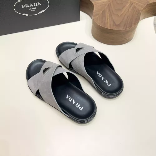 Cheap Prada Slippers For Men #1329870 Replica Wholesale [$92.00 USD] [ITEM#1329870] on Replica Prada Slippers