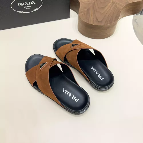 Cheap Prada Slippers For Men #1329871 Replica Wholesale [$92.00 USD] [ITEM#1329871] on Replica Prada Slippers