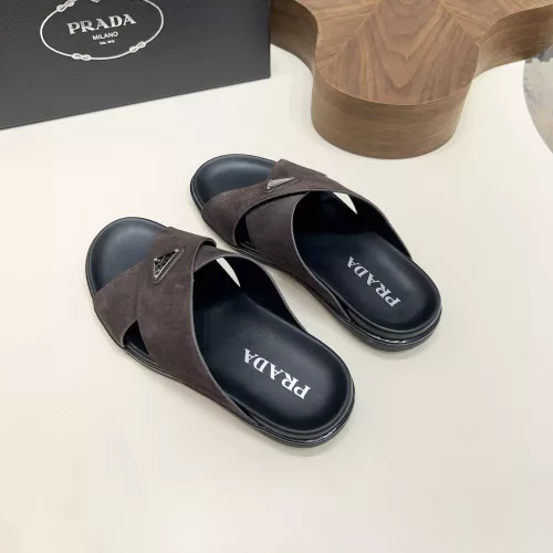Cheap Prada Slippers For Men #1329872 Replica Wholesale [$92.00 USD] [ITEM#1329872] on Replica Prada Slippers